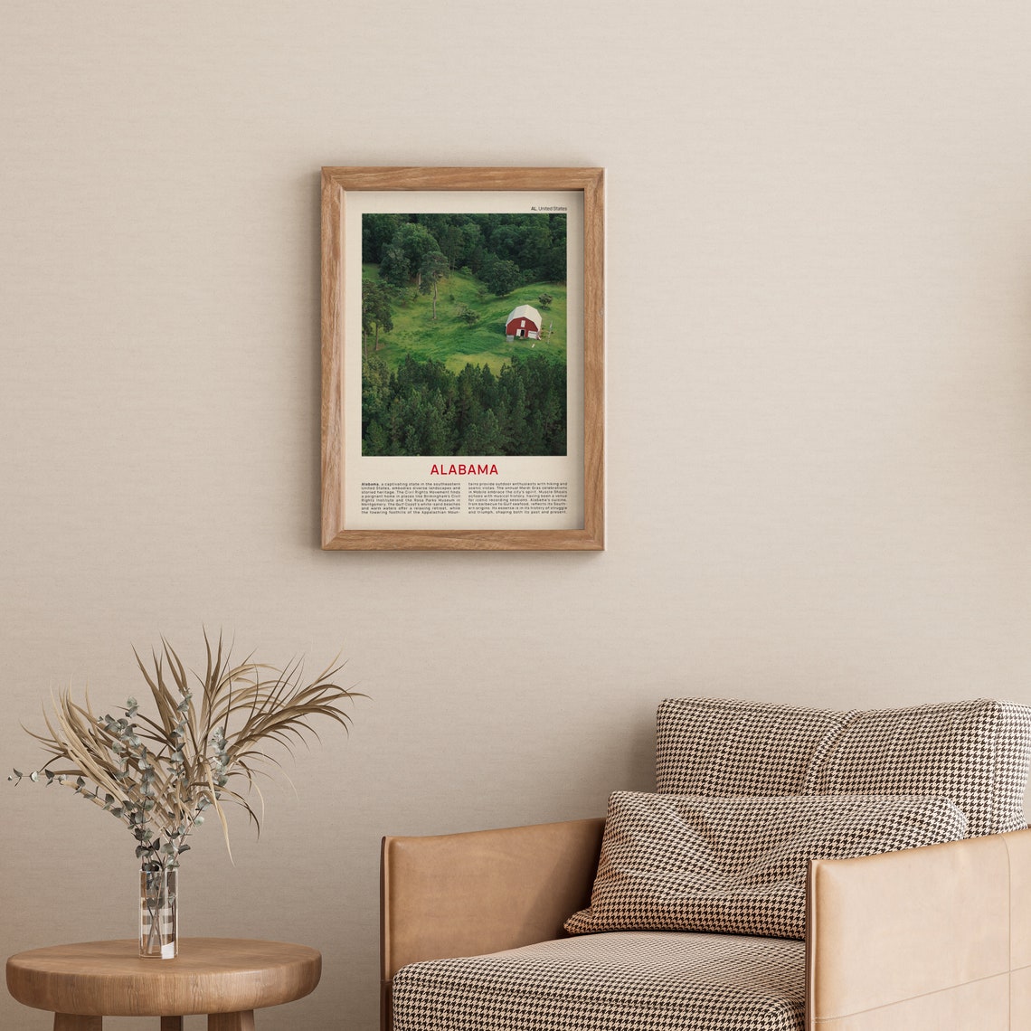 Alabama Print Film Photo Alabama Wall Art Alabama Poster Alabama Photo Alabama Poster Print Alabama Wall Decor Usa Poster Alabama Art - Image 3
