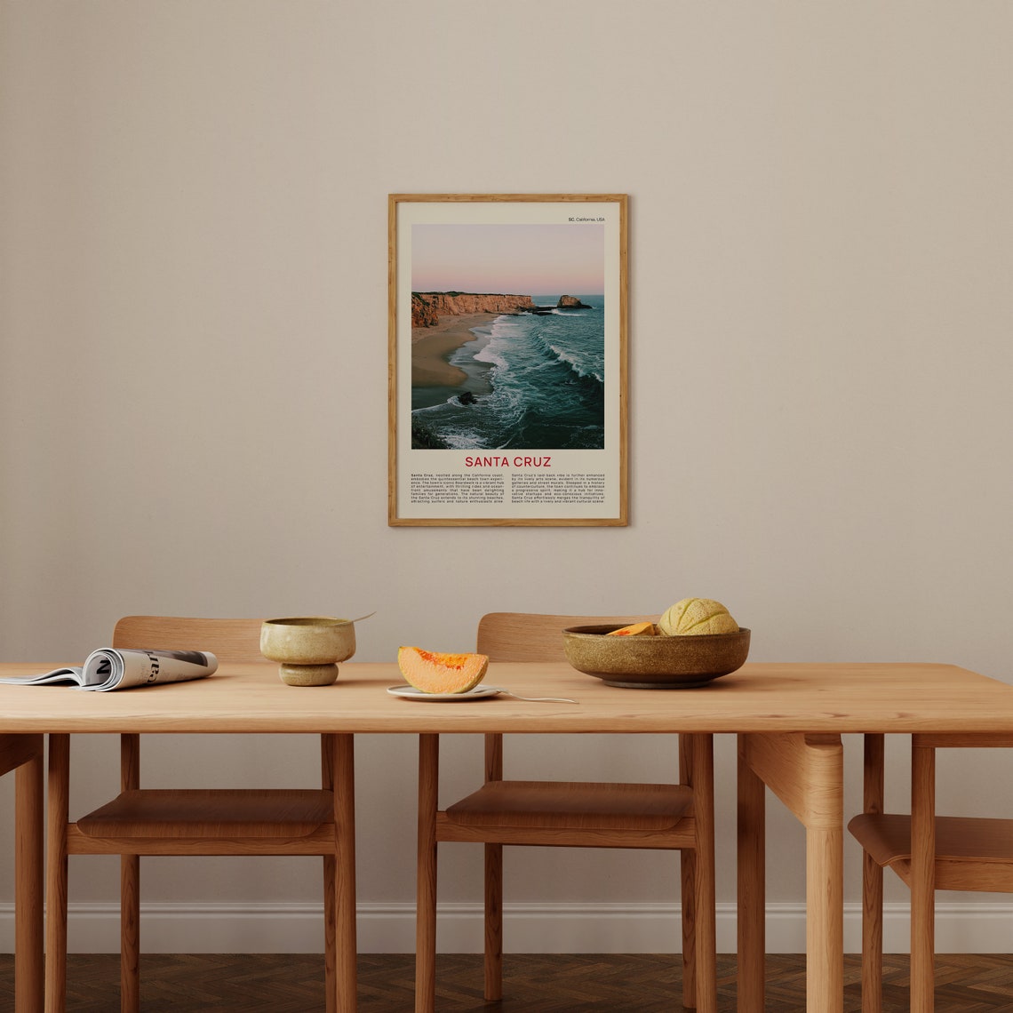Santa Cruz Print Film Photo Santa Cruz Wall Art Santa Cruz Poster Santa Cruz Photo Santa Cruz Poster Print California Wall Decor Usa - Image 4