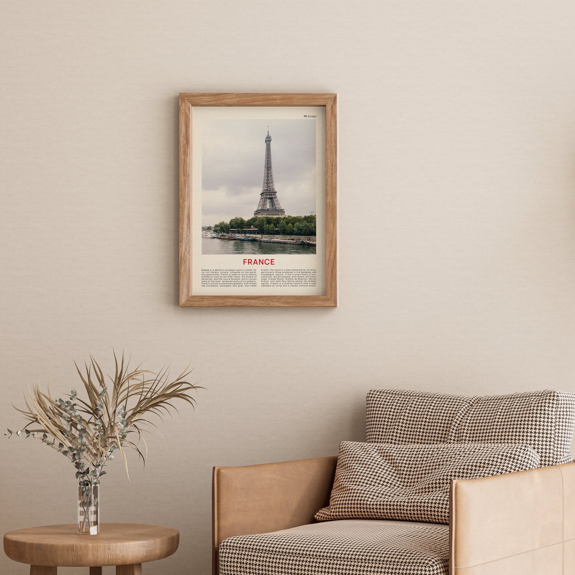 France Eiffel Tower River Seine Paris Film Photography Poster - Image 4
