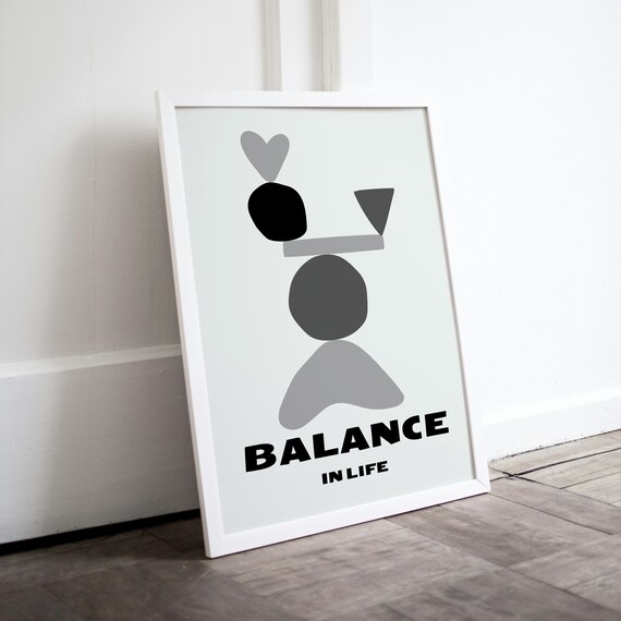 Abstract Art Wall Art Modern Geometric Art Contemporary Art Wall Art Minimalist Poster Typography As Art Posters Art Words