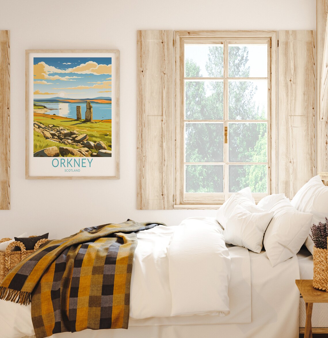 Orkney Travel Poster, Scotland Wall Art Print - Image 2