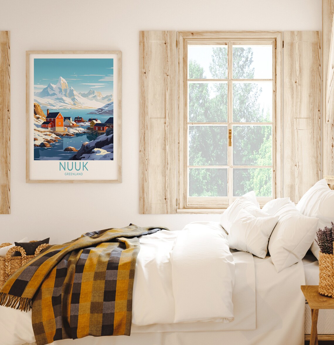 Nuuk Greenland Travel Poster, Visit Nuuk Greenland - Image 2
