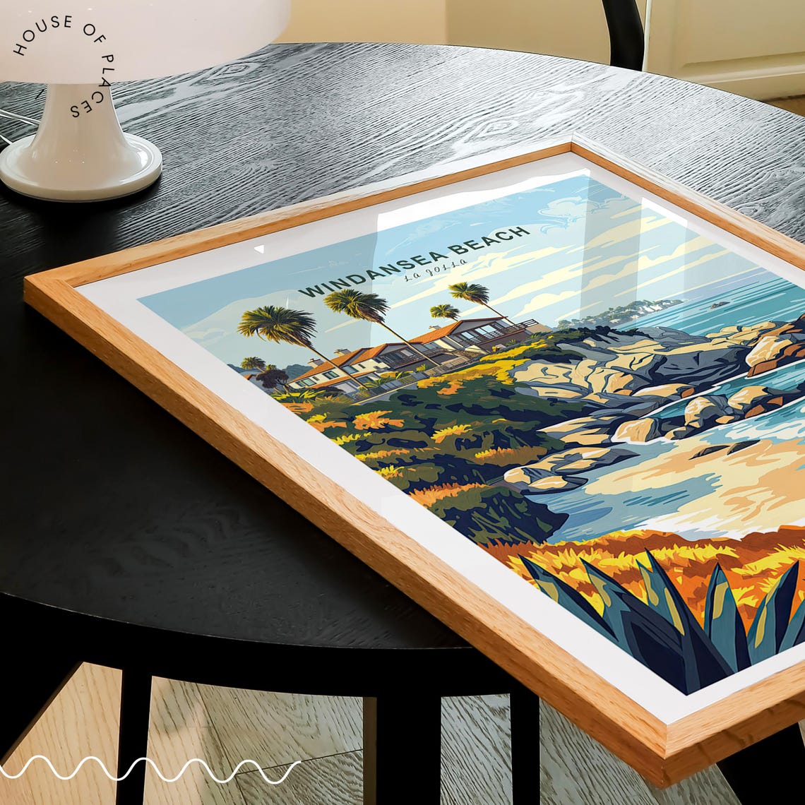 Windansea Beach California Poster La Jolla Travel Wall Art Windansea Beach Travel Print House Warming Gifts Travel Gifts - Image 3