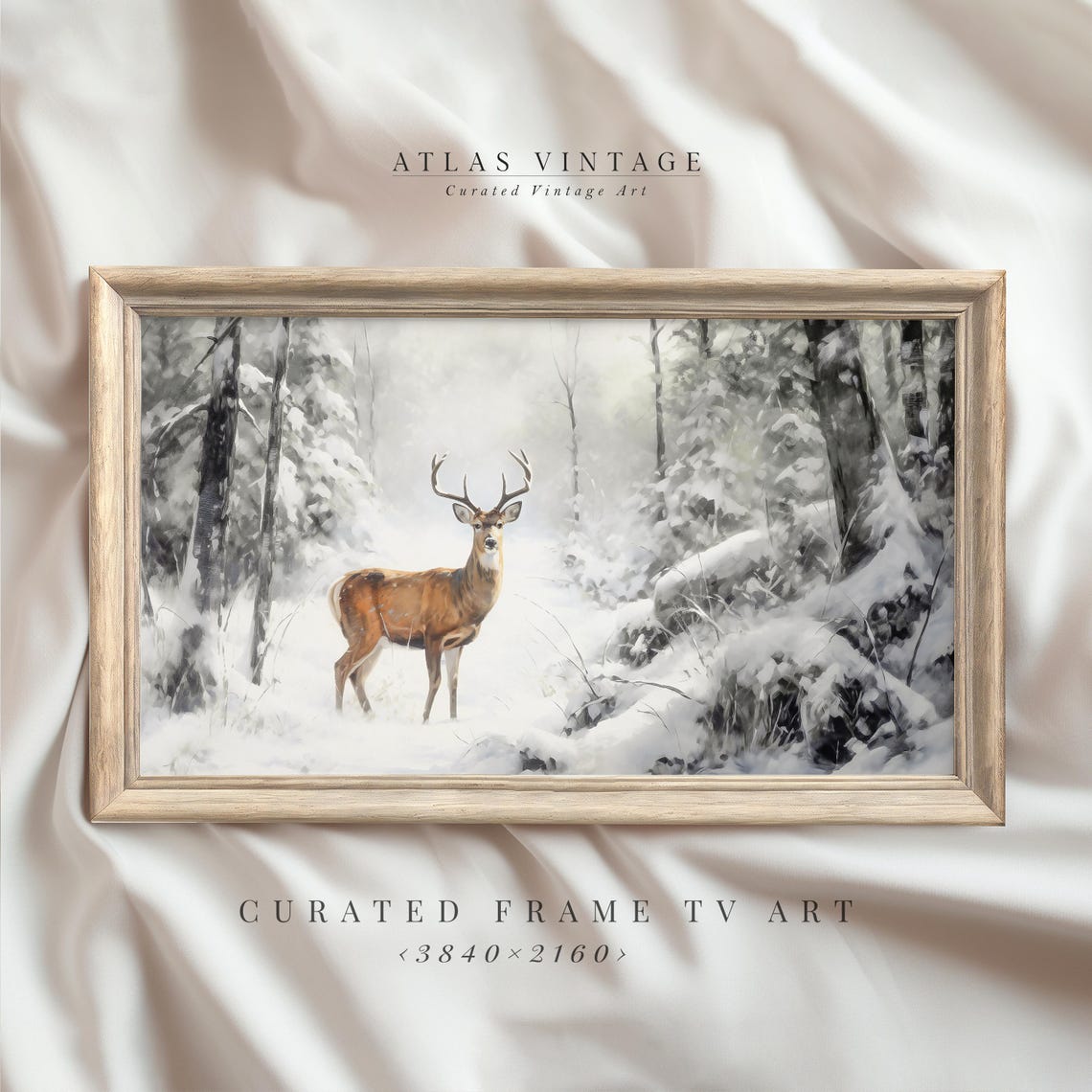 Vintage Christmas Art Bundle Poster 20 Cozy Winter Holiday Scenes Set - Image 2