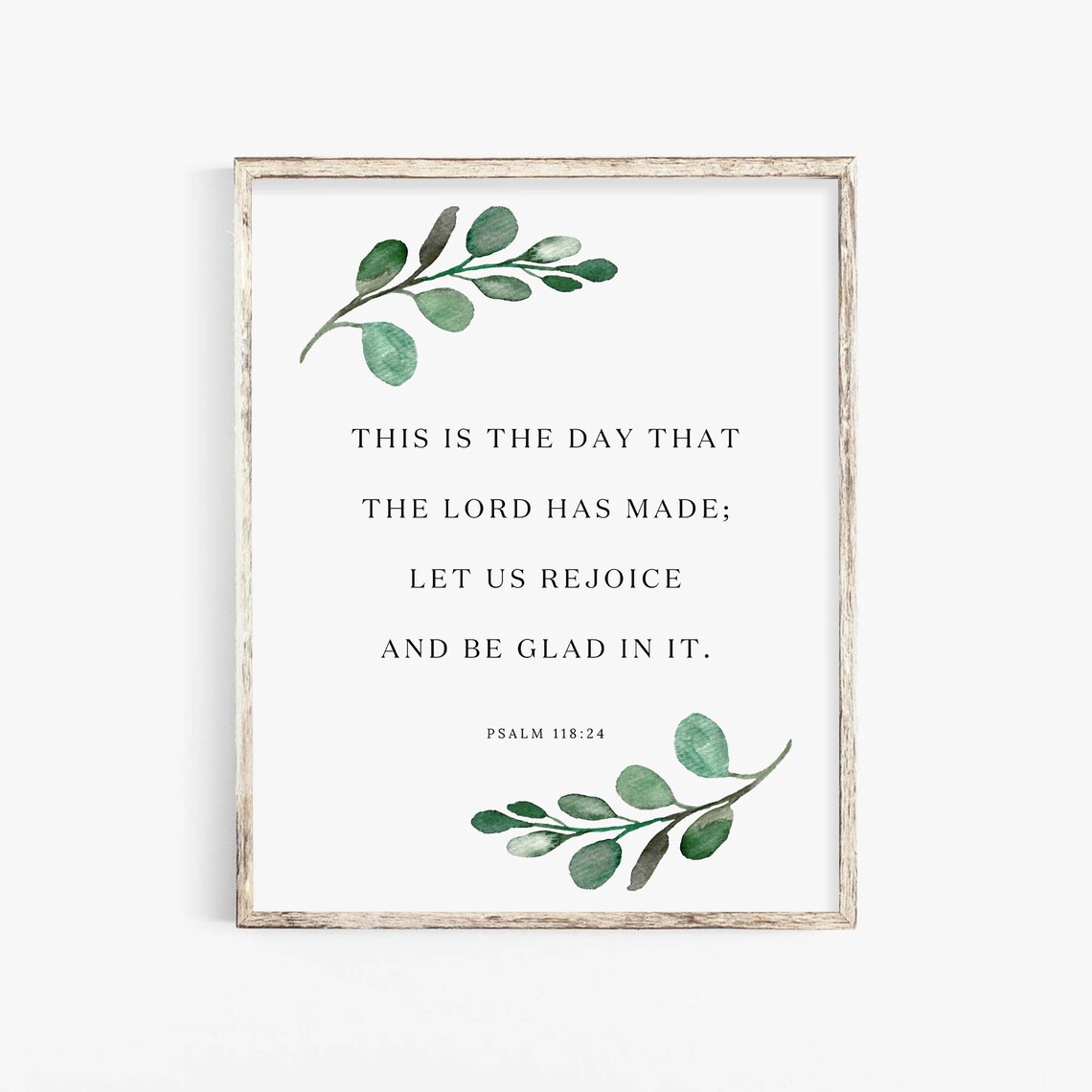 This Is the Day the Lord Has Made Psalm 118:24 Scripture Poster - Image 2