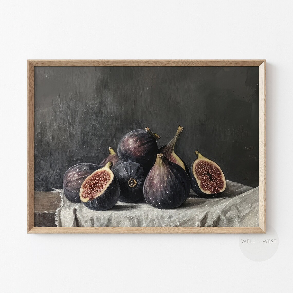 Moody Figs Vintage Still Life Art Print, Kitchen - Image 3