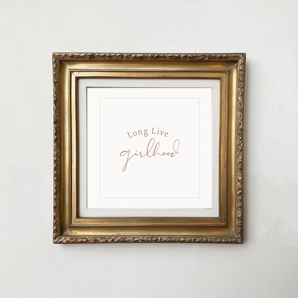 Long Live Girlhood Quote Print, Girls Room Decor - Image 2