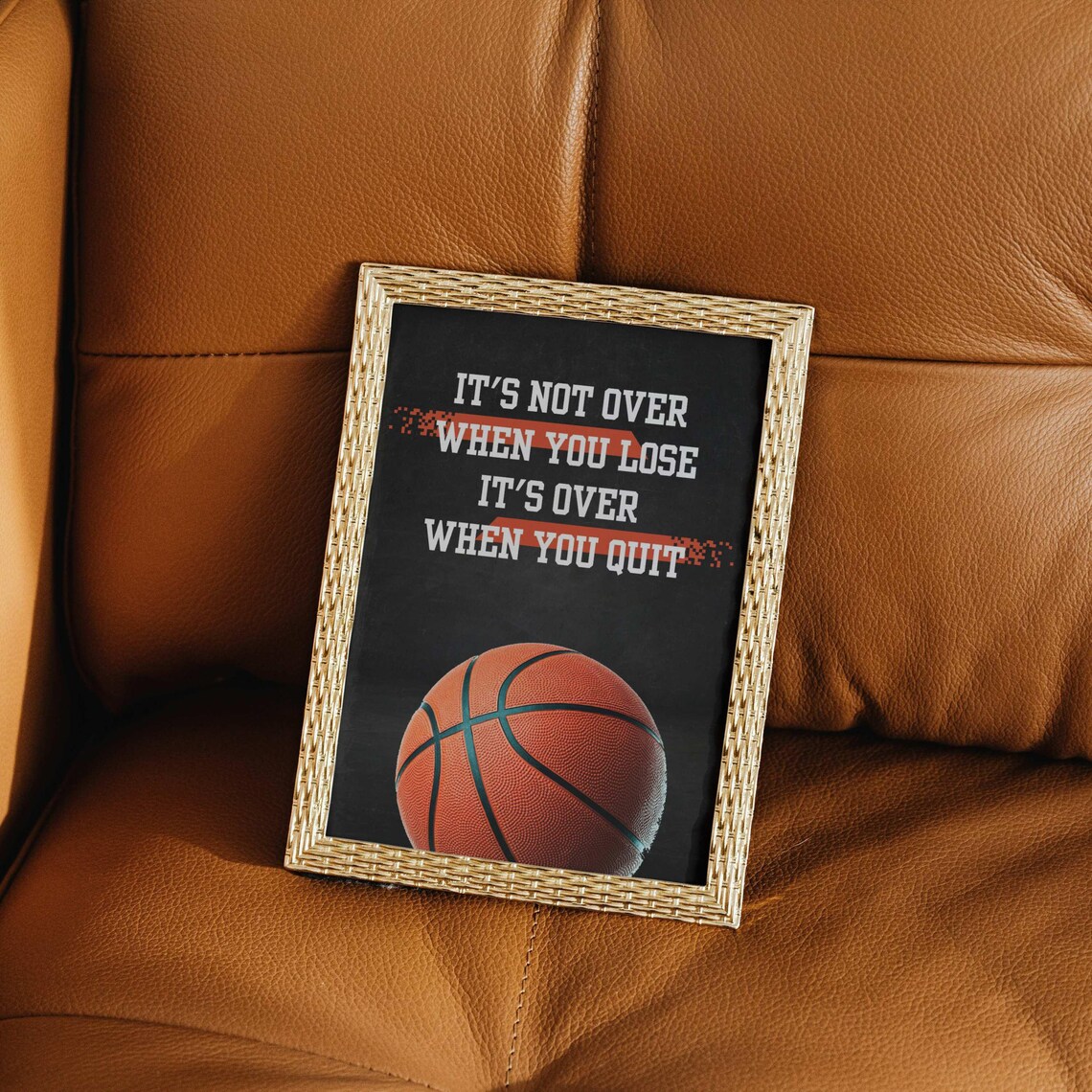 Basketball Quotes, Motivational Sports Poster - Image 3