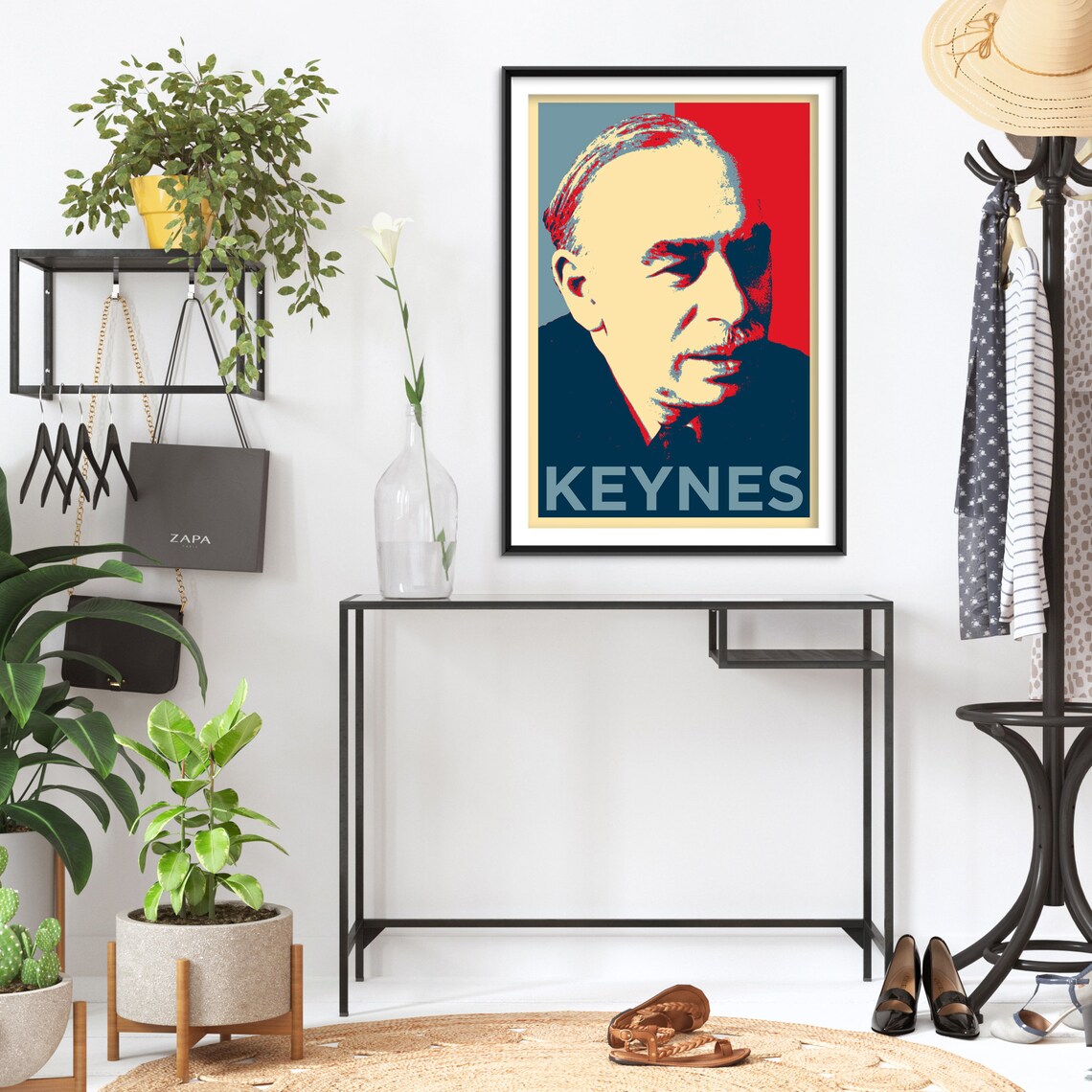 John Maynard Keynes Photo Poster, Economics Finance - Image 2