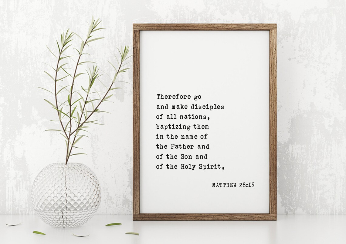 Matthew 28:19, The Great Commission Scripture - Image 4