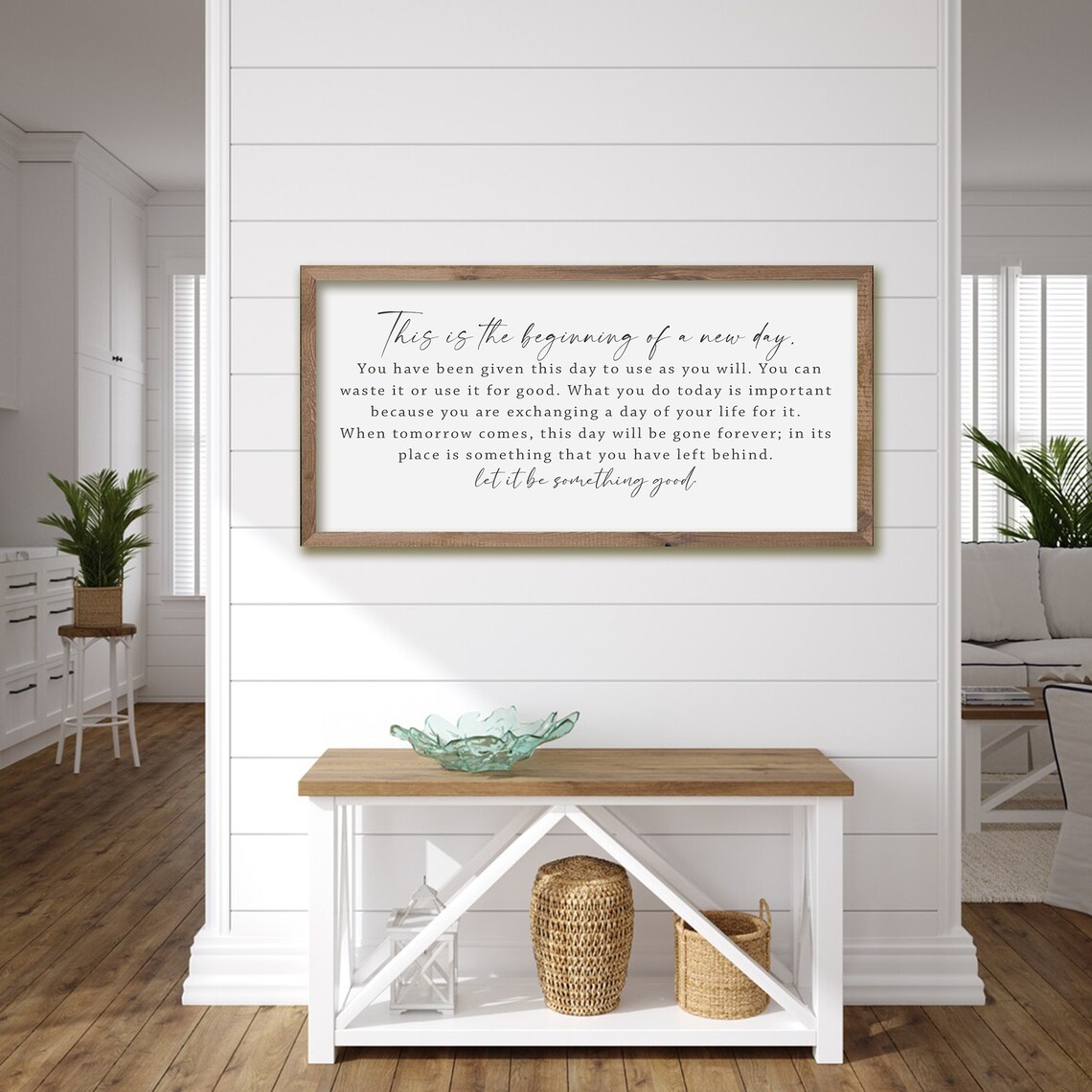 This Is the Beginning of a New Day Motivational Print - Image 3