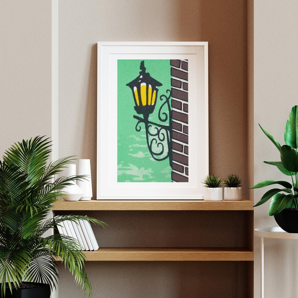 Street Light Matchbox Vintage Poster Print - Image 2