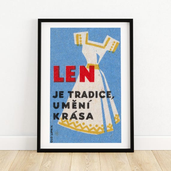 Traditional Art Is Beauty Matchbox Print Aesthetic Wall Art Vintage Art Matchbox Wall Poster Vintage Poster Print