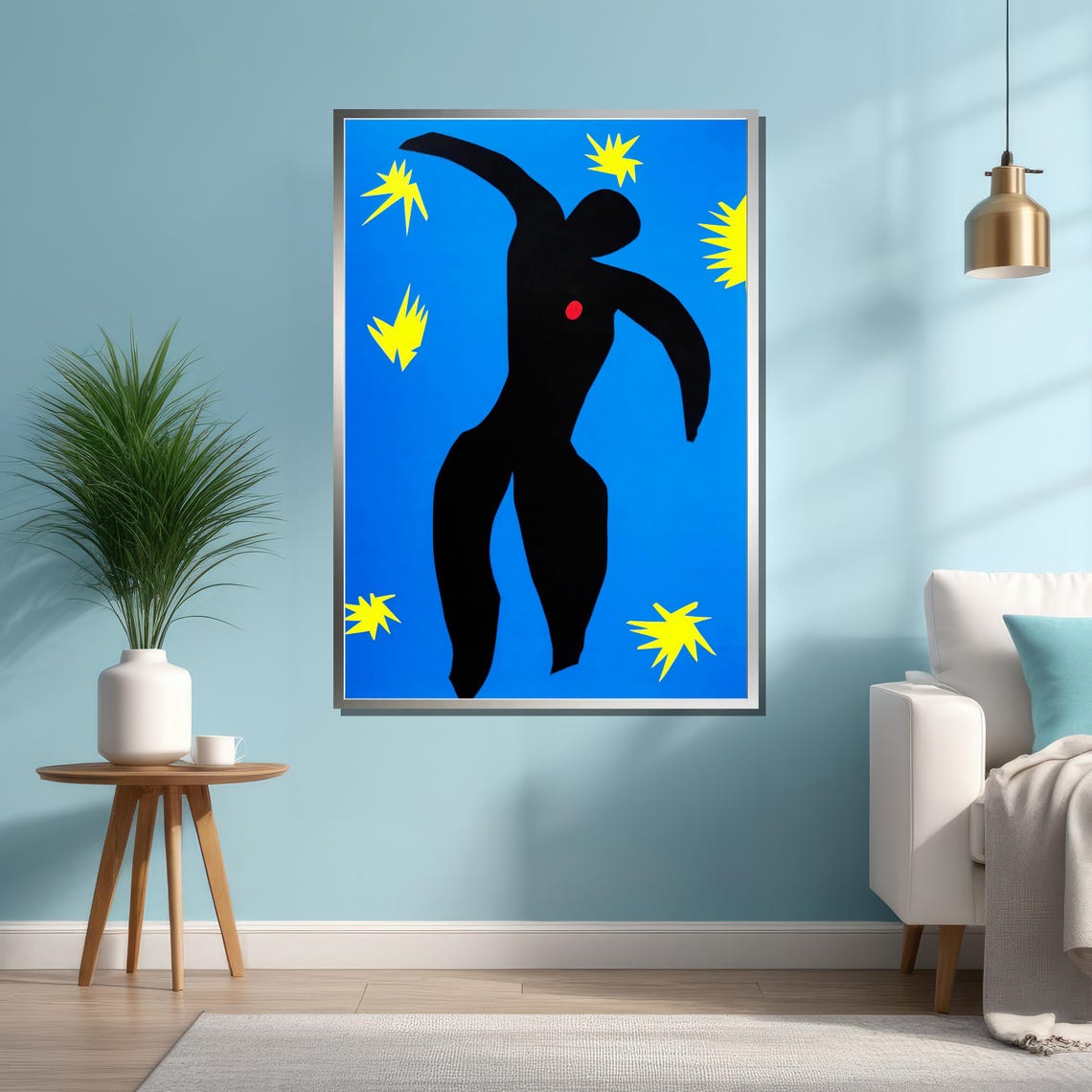 Henri Matisse Painting Icarus Ready To Hang Modern Art Masterpiece For Living Room Or Office Decor - Image 4