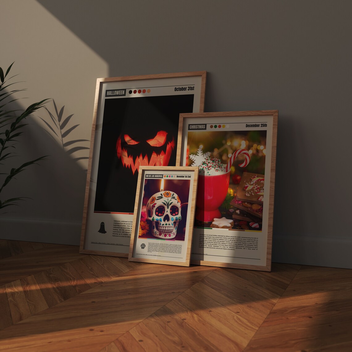 Day Of The Dead Poster, Dia De Muertos Wall Art - Image 4