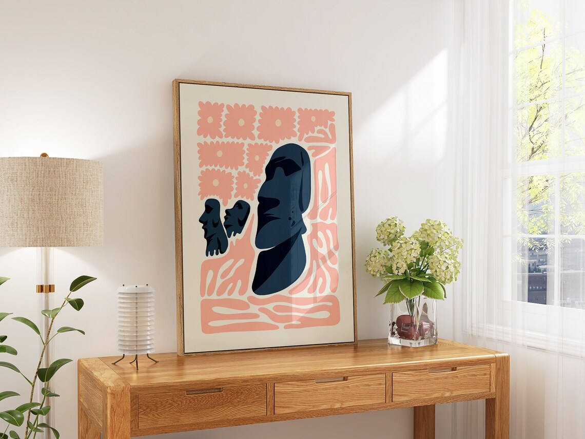 Ahu Tongariki Abstract Gallery Art Print - Image 5