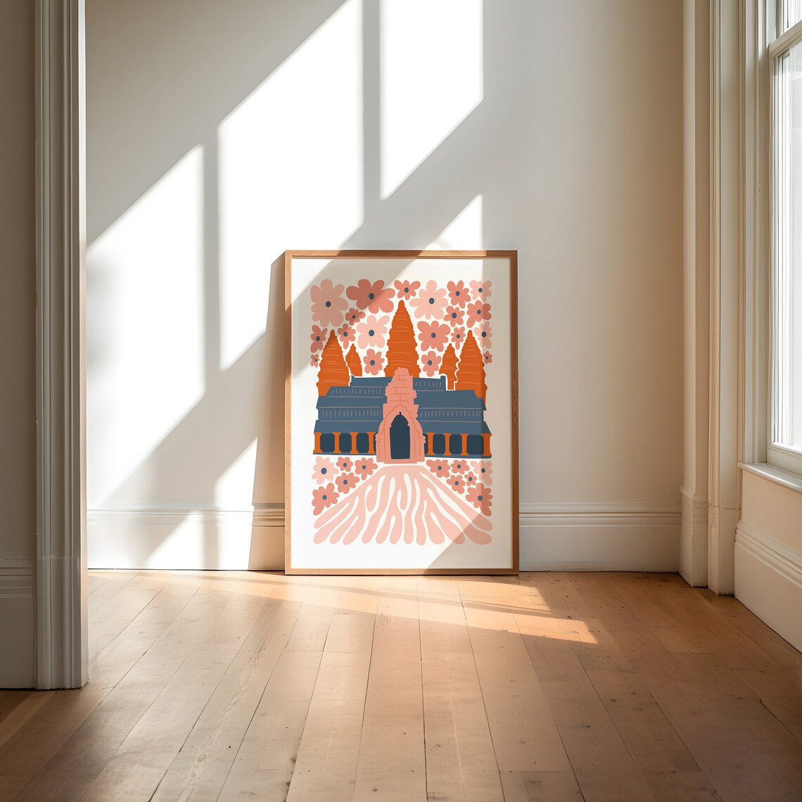 Angkor Wat Abstract Gallery Print, Siem Reap Cambodia - Image 3