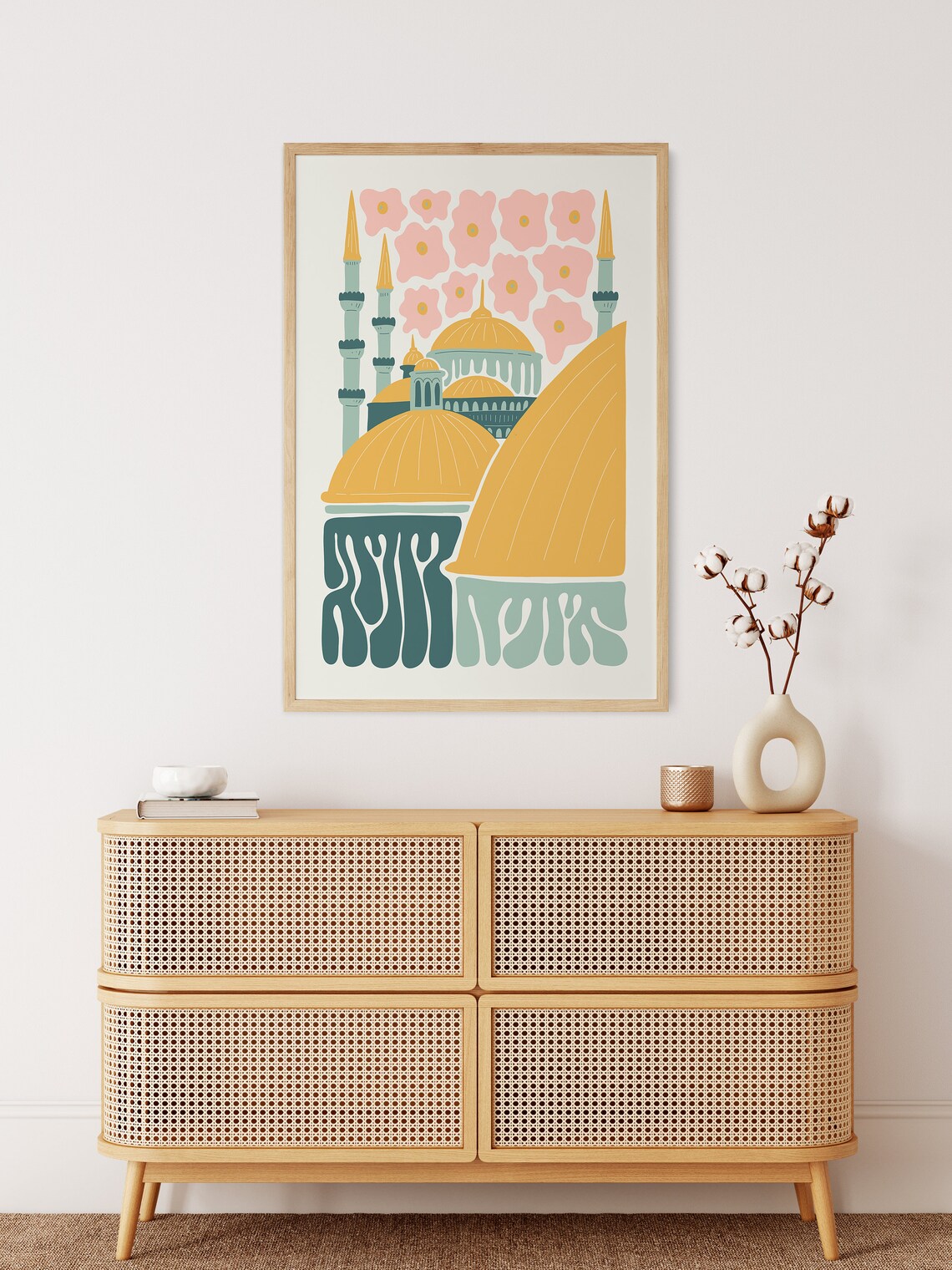 Hagia Sophia Turkey Travel Poster, Europe Print - Image 3