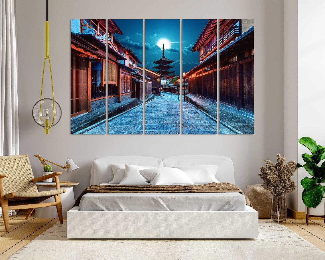 Yasaka Pagoda And Sannen Zaka Street In Kyoto Printing Art On Japan Wall Art Decoration Kyoto City Home Decor Japan Print Art - Image 6