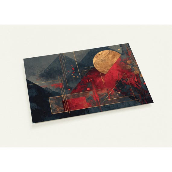 Christmas Postcard Pack Elegant Holiday Greetings Set Of 10