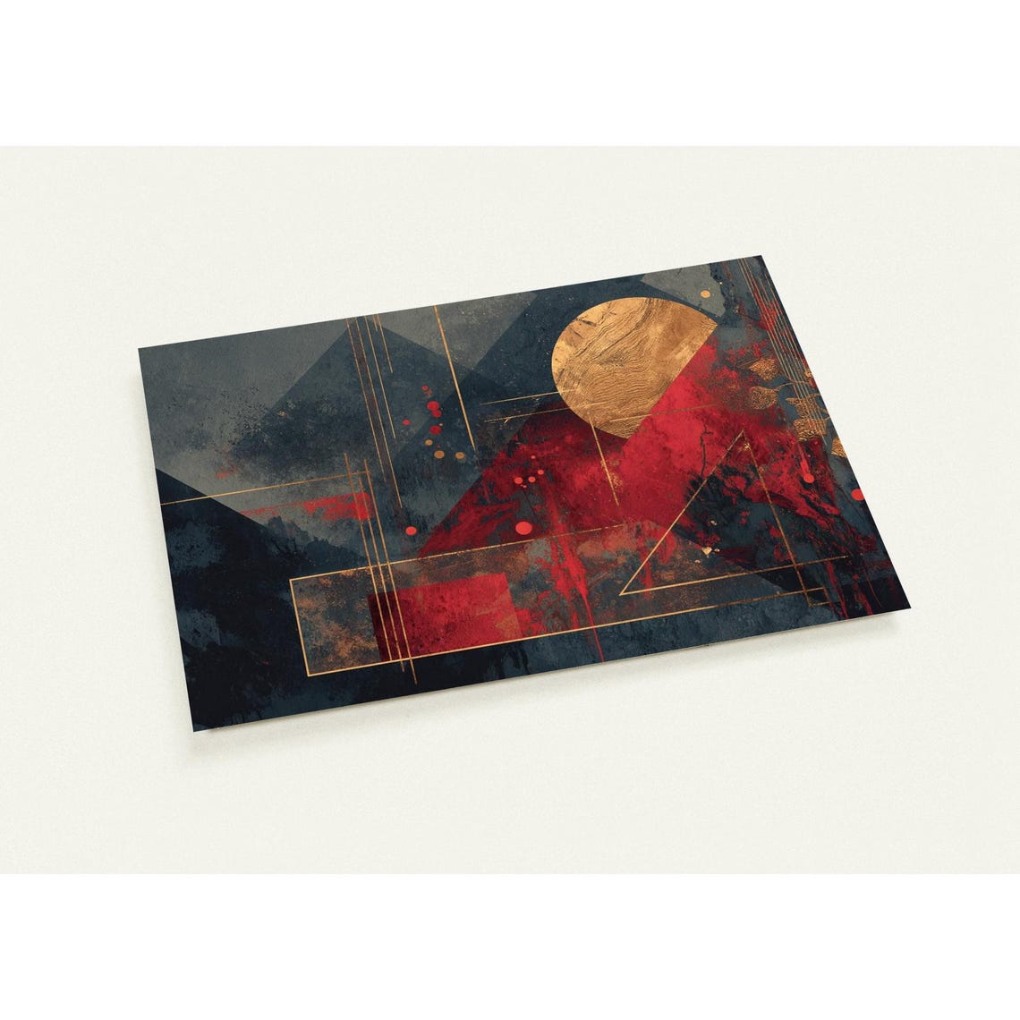 Christmas Postcard Pack Elegant Holiday Greetings Set Of 10