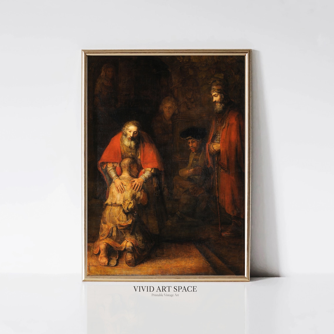 Rembrandt Return Of The Prodigal Son Art Print