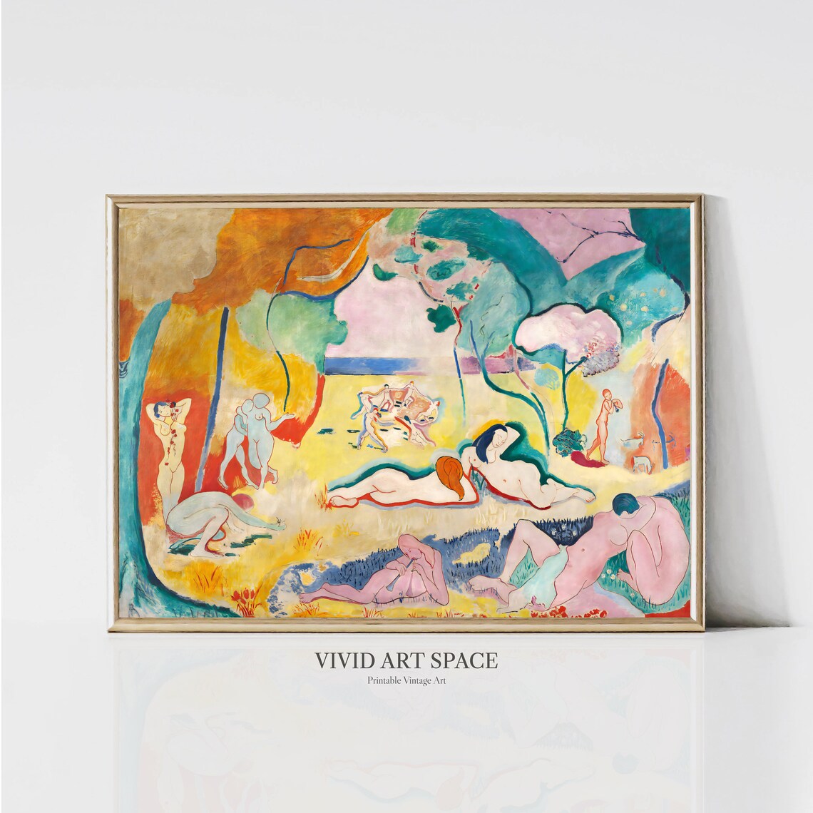 Henri Matisse Joy Of Life Abstract Art Print