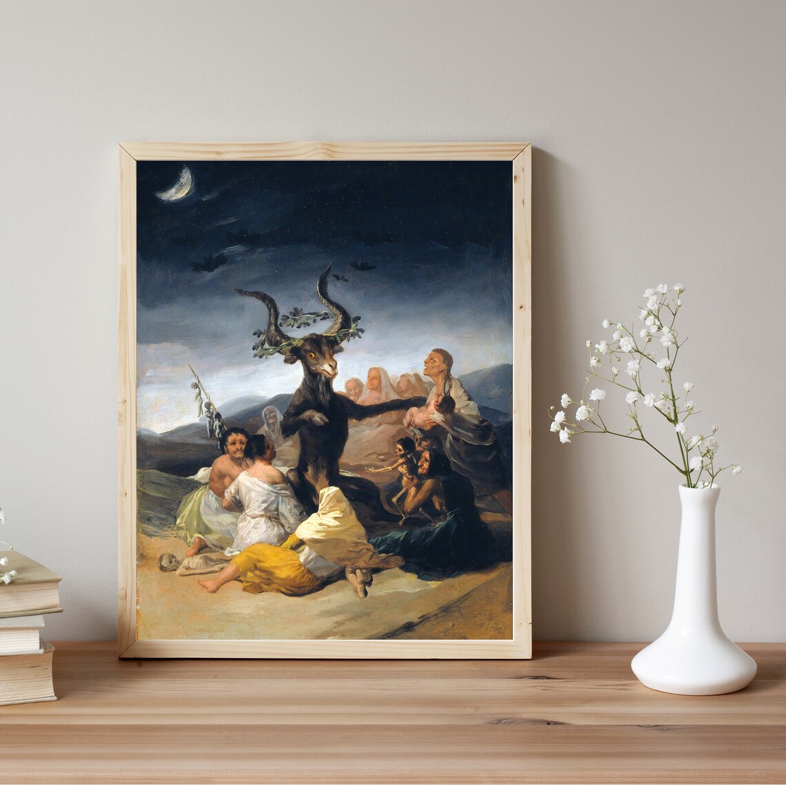 Francisco Goya Witches Sabbath Classic Art Print - Image 2