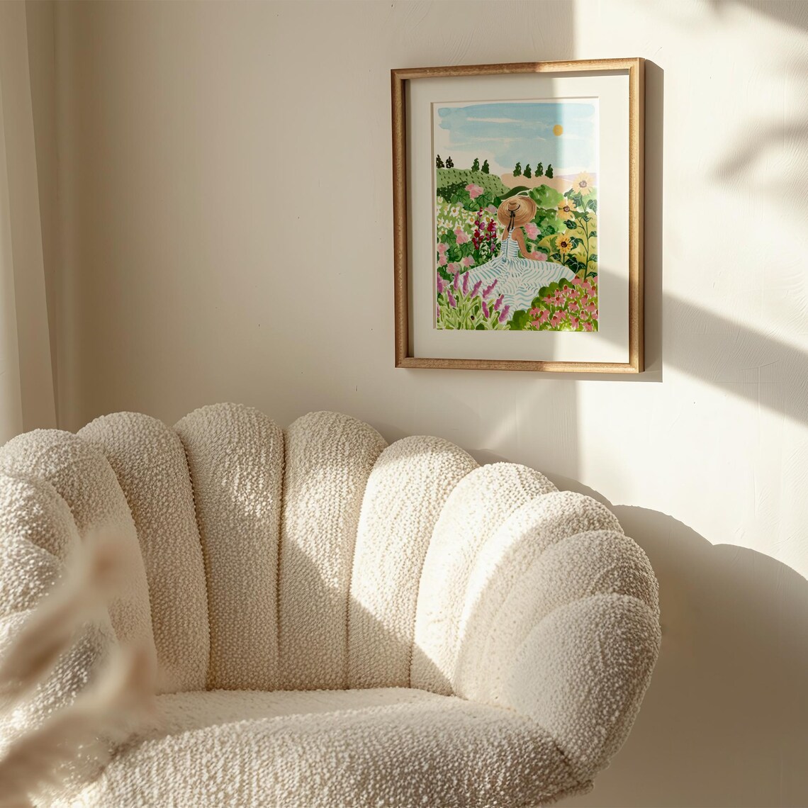 Garden Daydream Art Print, Whimsical Garden Decor - Image 3