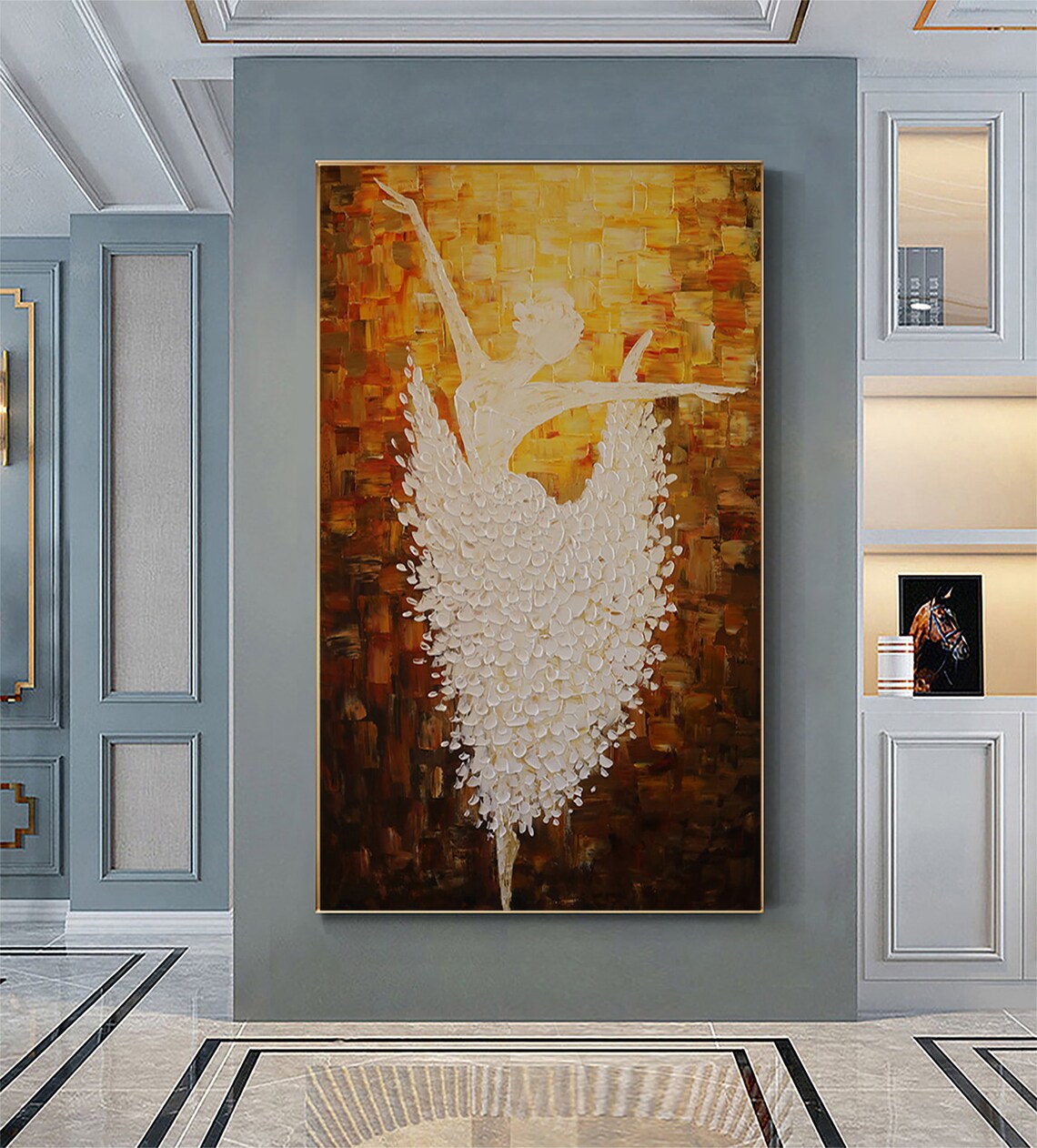 Dancing Ballerina Painting, Girl Room Decor Art Print - Image 2