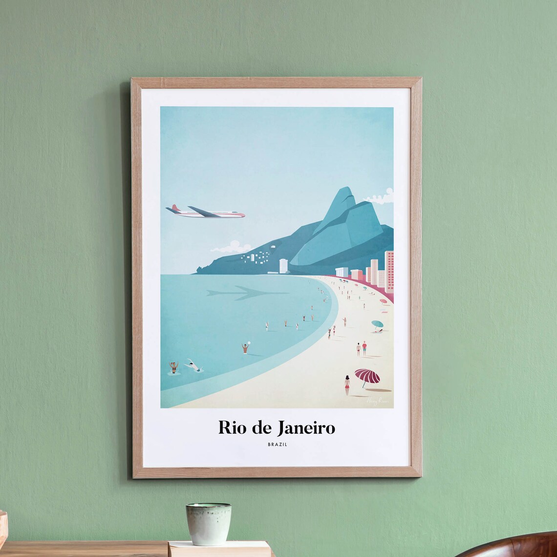 Rio Print by Henry Rivers, Rio de Janeiro Poster