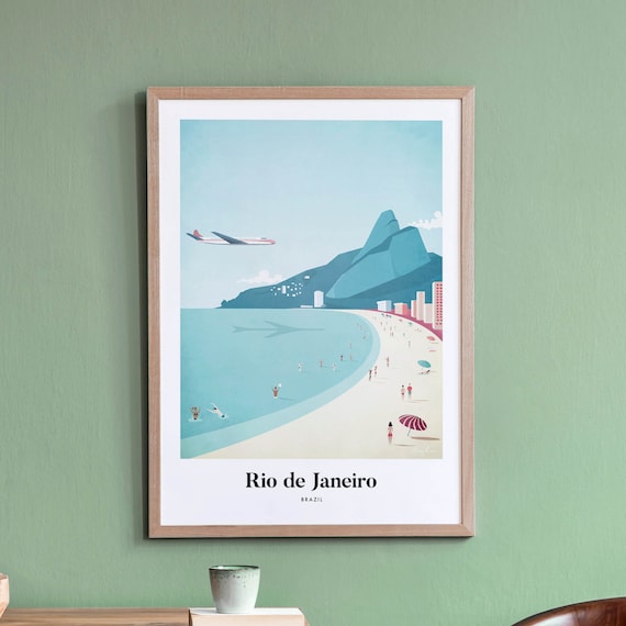 Rio Print by Henry Rivers, Rio de Janeiro Poster