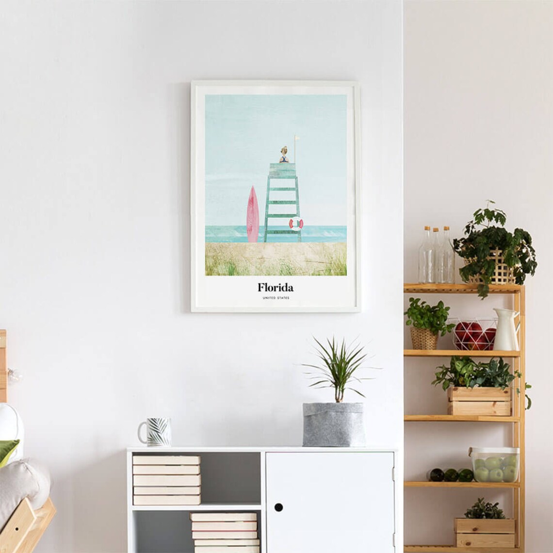 Florida Wall Art By Henry Rivers, Travel Poster - Image 4
