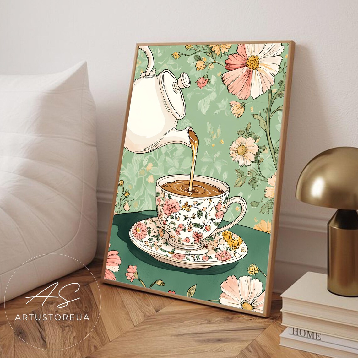 Chai Print, Vintage Poster Art Print