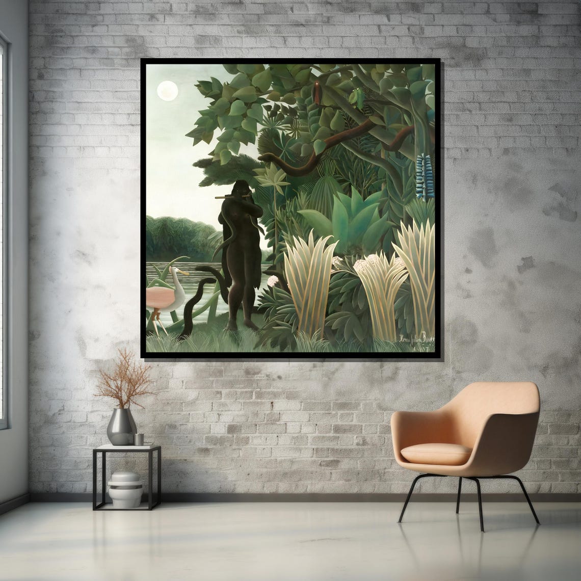 Henri Rousseau The Dream Jungle Scene Classic Art Reproduction Poster - Image 5