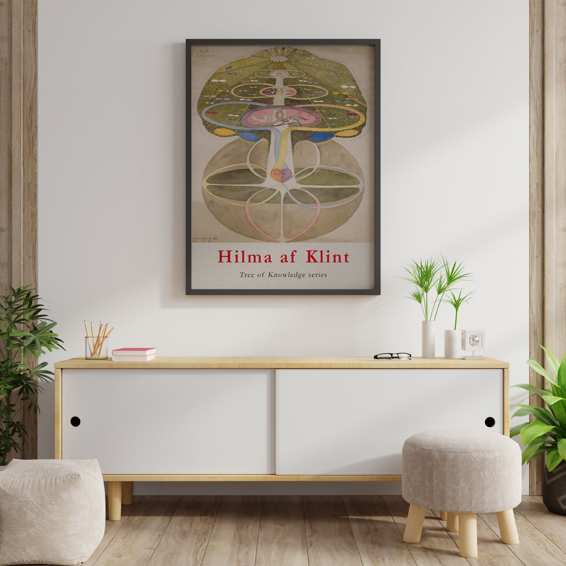 Hilma af Klint Tree of Knowledge Spiritual Abstract Art Poster - Image 3