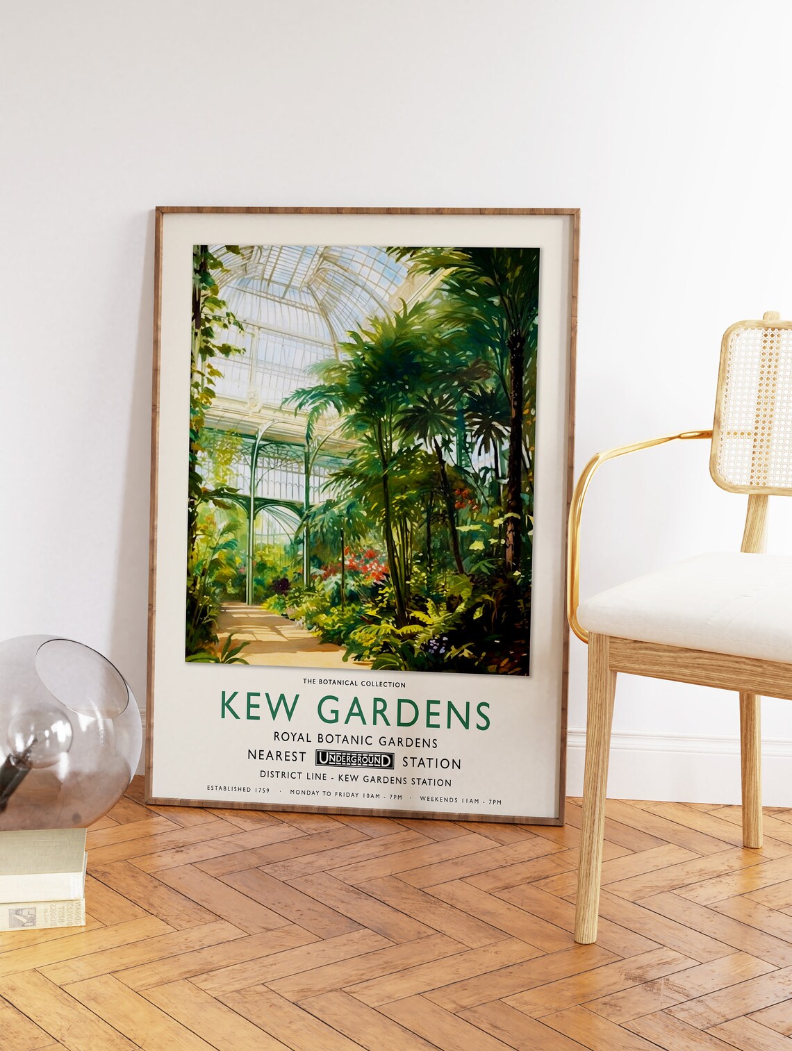 Kew Gardens Vintage Botanical Wall Art Print - Image 2