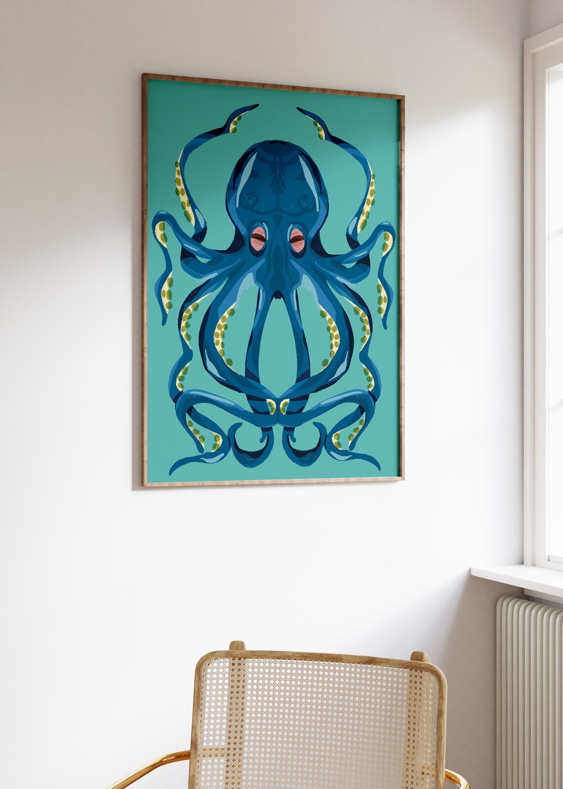 Vintage Octopus Print Vintage Sea Life Poster Sea Art Octopus Wall Art Animal Decor Sea Life Wall Art Vintage Animal Art A1a2a3a4 - Image 3
