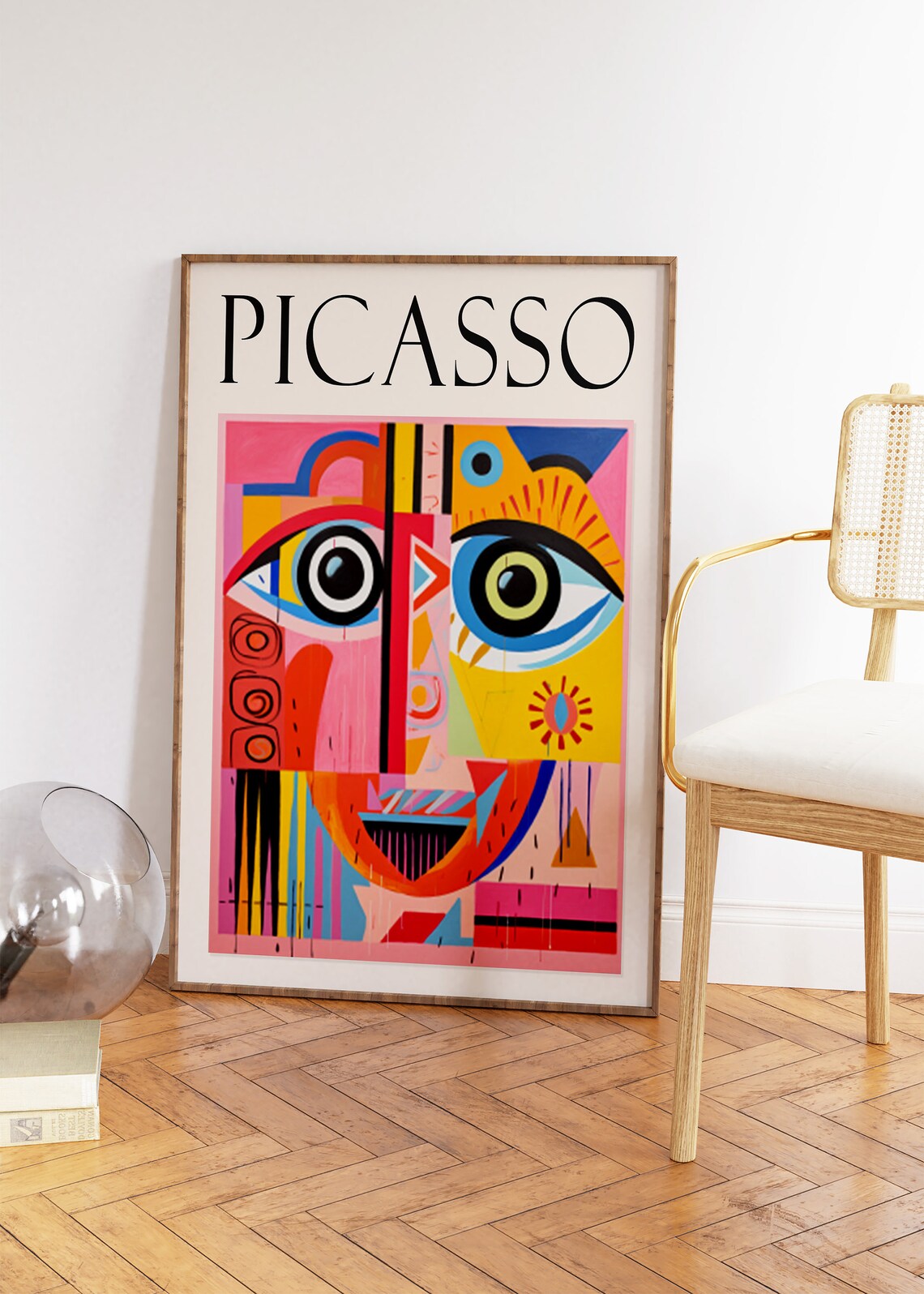 Picasso Abstract Faces Exhibition Poster, Boho Print - Image 2