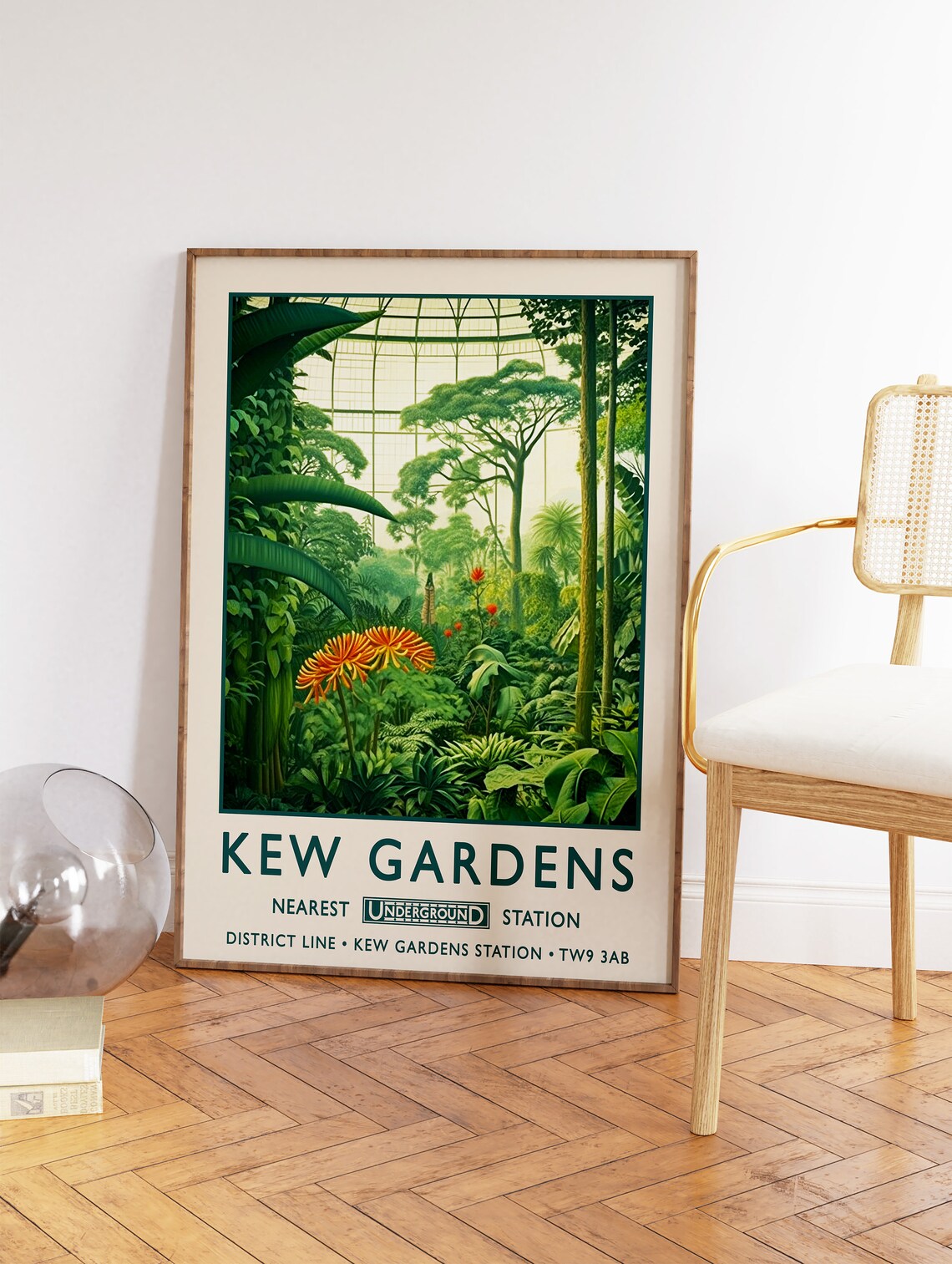 Kew Gardens Vintage London Botanical Art Print - Image 2