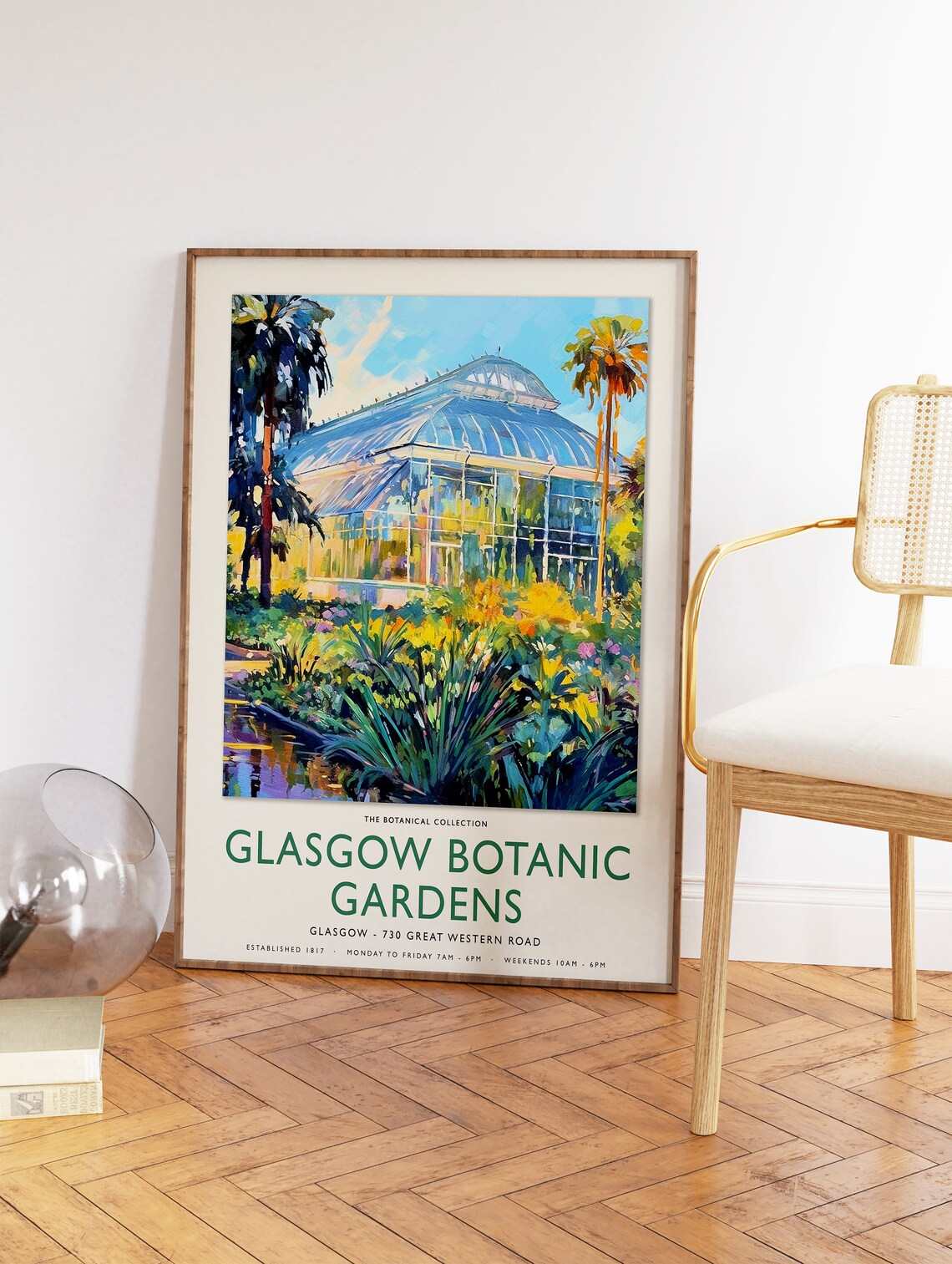 William Morris Glasgow Botanical Gardens Art Print - Image 2