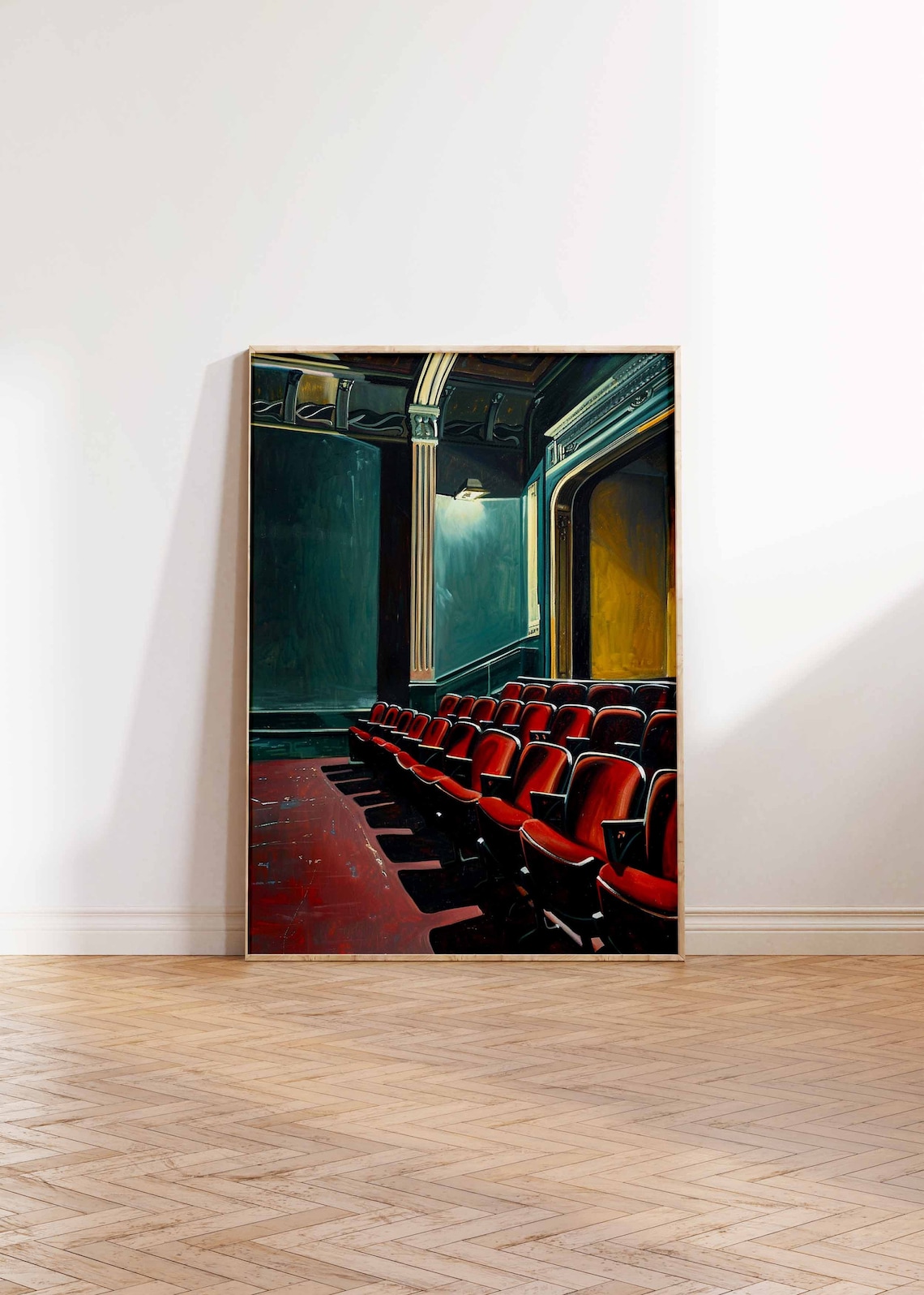 Vintage Movie Theatre Poster, Retro Cinema Art Print - Image 2