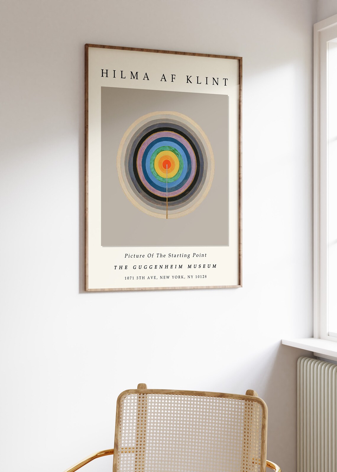 Hilma Af Klint The Starting Point Abstract Art Print - Image 3