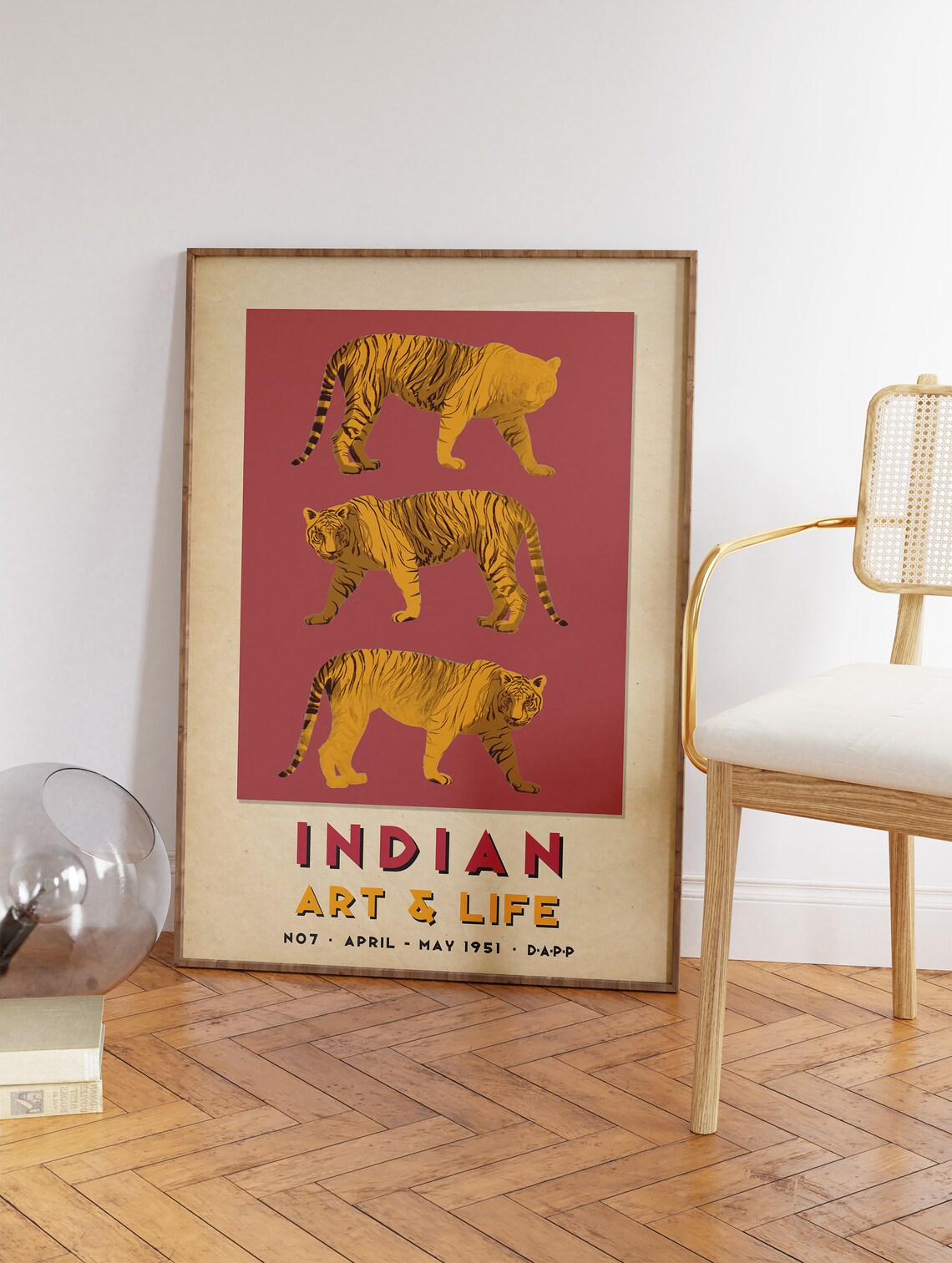 Indian Exhibition Vintage Travel Poster Art Print - Image 3