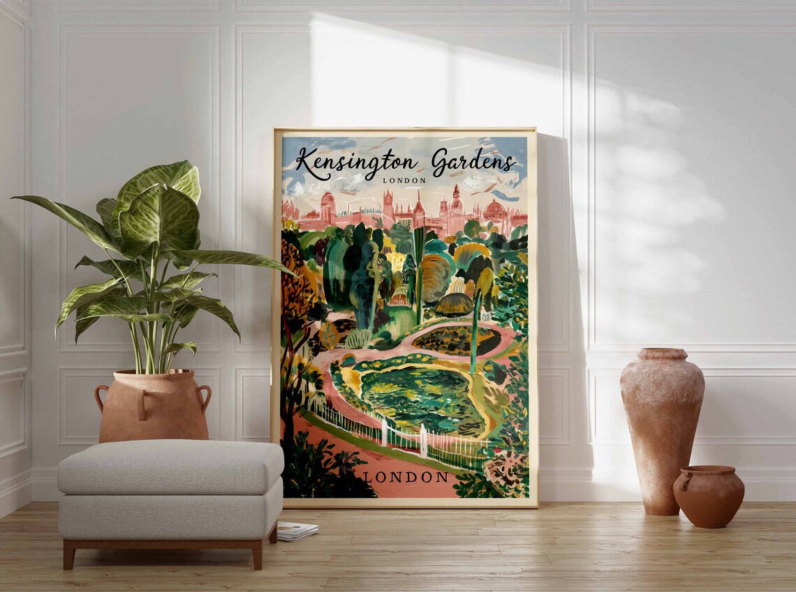 Kensington Gardens Botanical Print, William Morris - Image 3