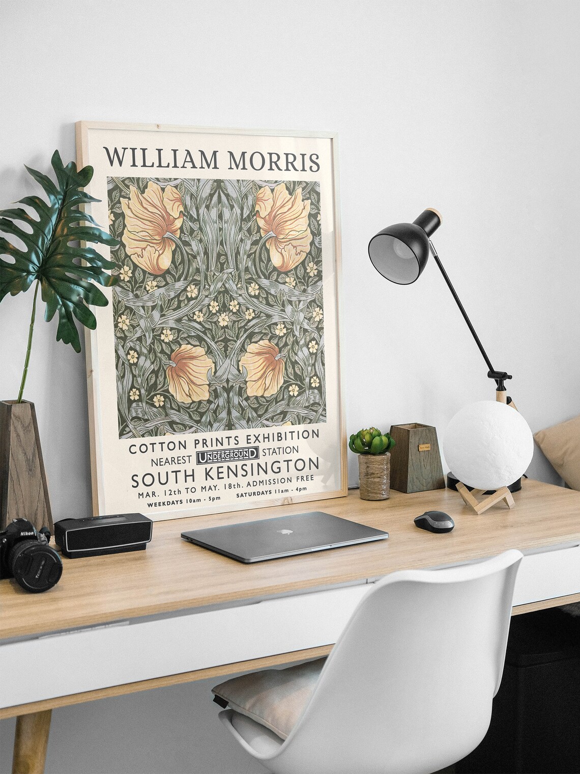 William Morris Vintage Exhibition Art Print - Image 3