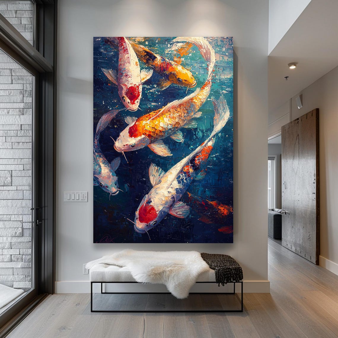 Print Wall Art Home Decor Fish Decor Office Decor Framed Artwork Large Print Fisher Decor Fish Print Fish Poster Art - Image 6