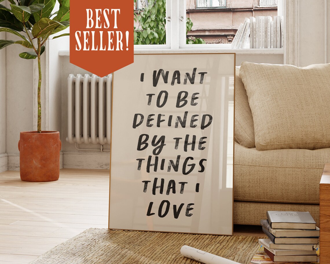 Taylor Quote Poster, Handwritten Positivity Print
