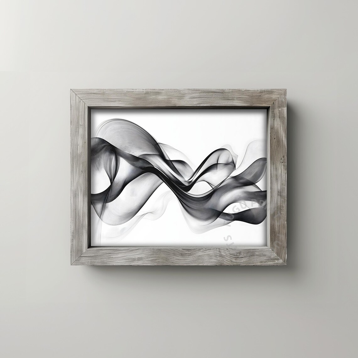 Abstract Line Art, Modern Minimalist Wall Art - Image 2