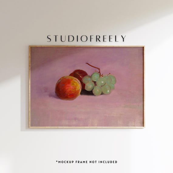 Odilon Redon Fruit Still Life Print Vintage Kitchen Art